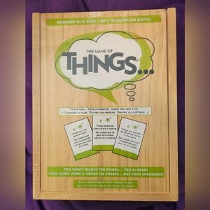 The Game of Things Board Game- Hunour In A Box 4 Or More Players